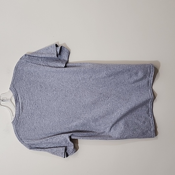 Cat person heathered gray short sleeve graphic t-shirt woman's size small - Picture 4 of 7